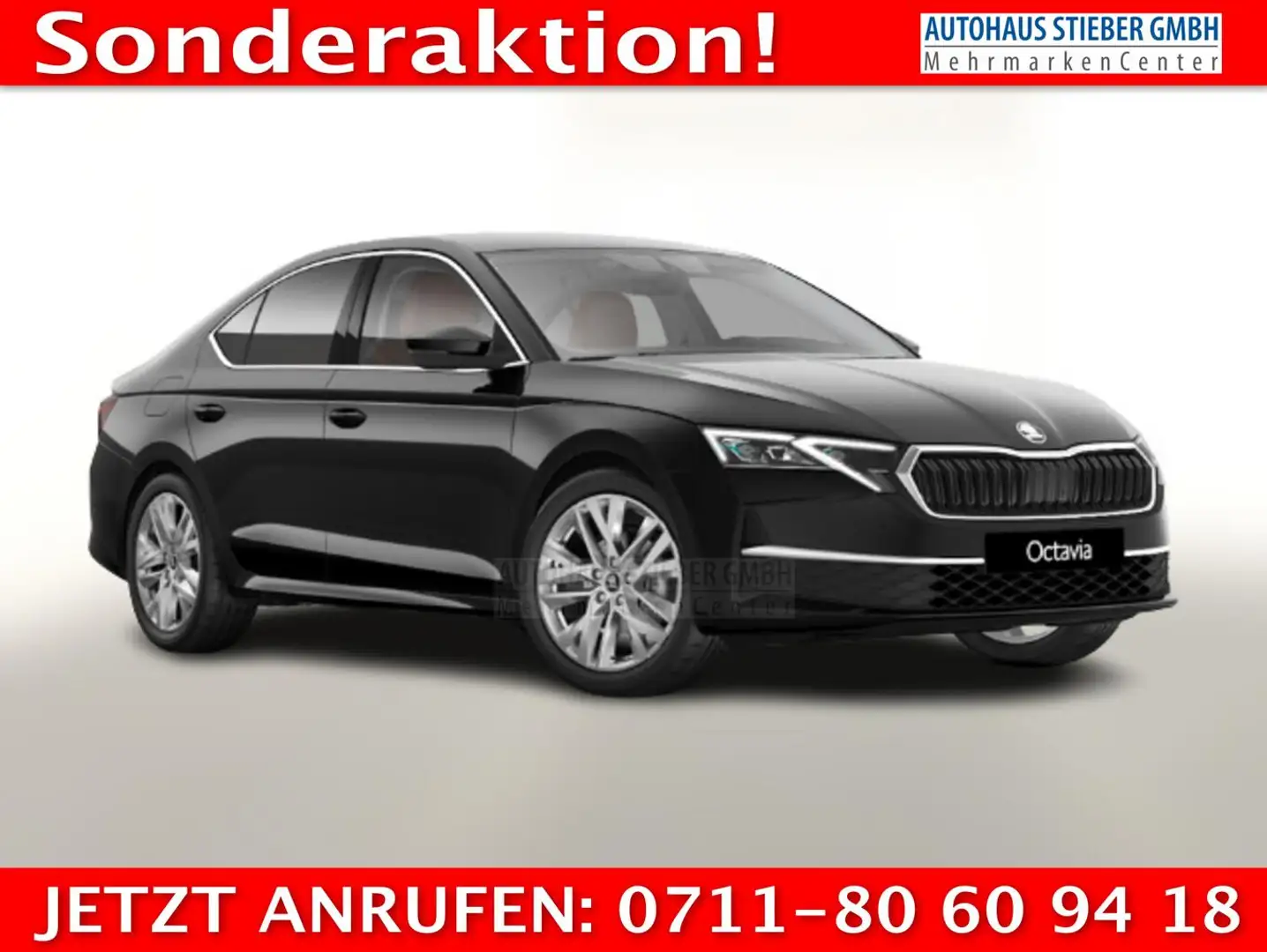 Skoda Octavia Lim TDI 150 DSG Selec FL Leder HUD 360° 110 kW ... Schwarz - 1