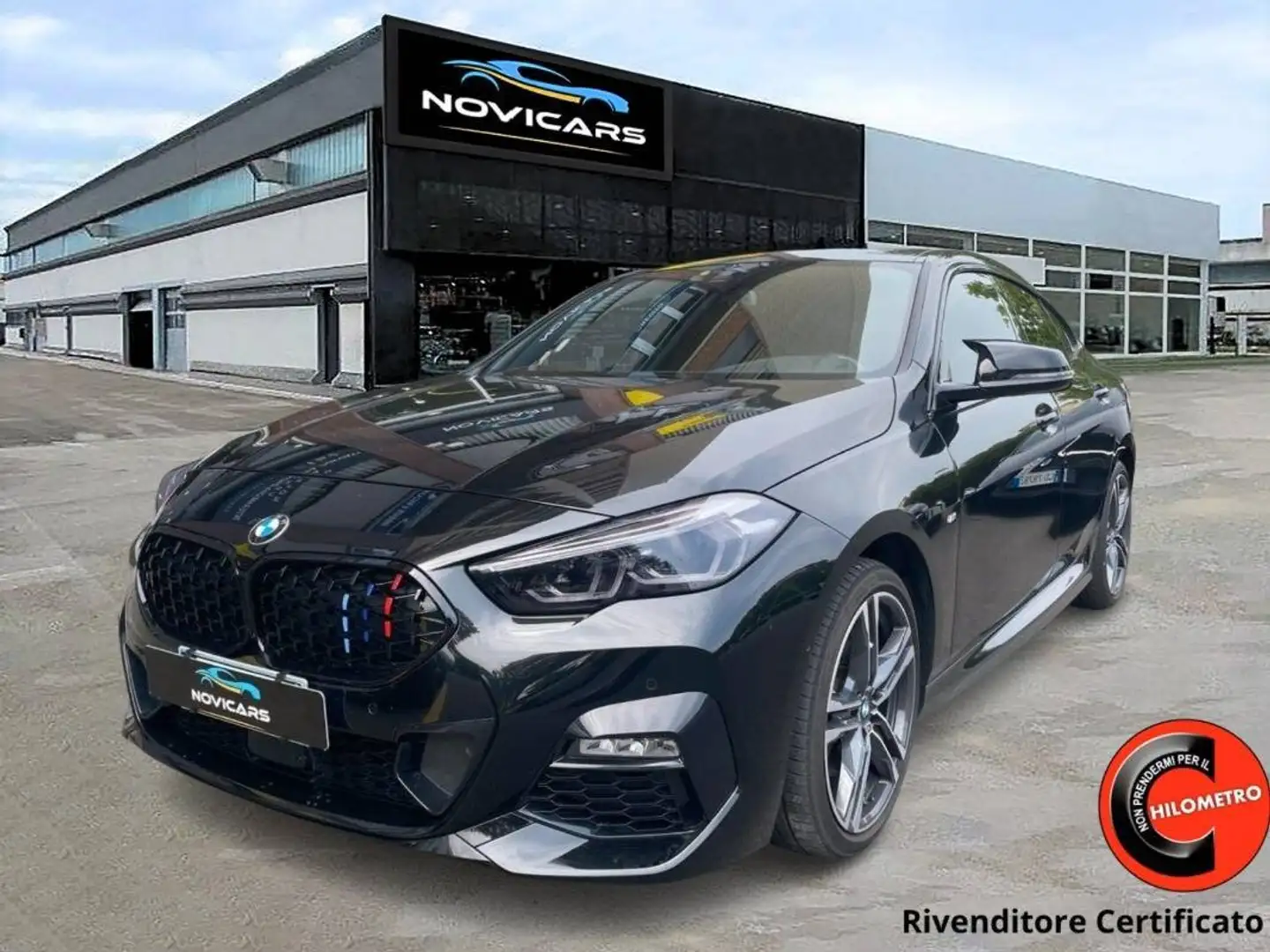 BMW 218 Serie2 F44 218d Gran Coupe Msport auto Nero - 1