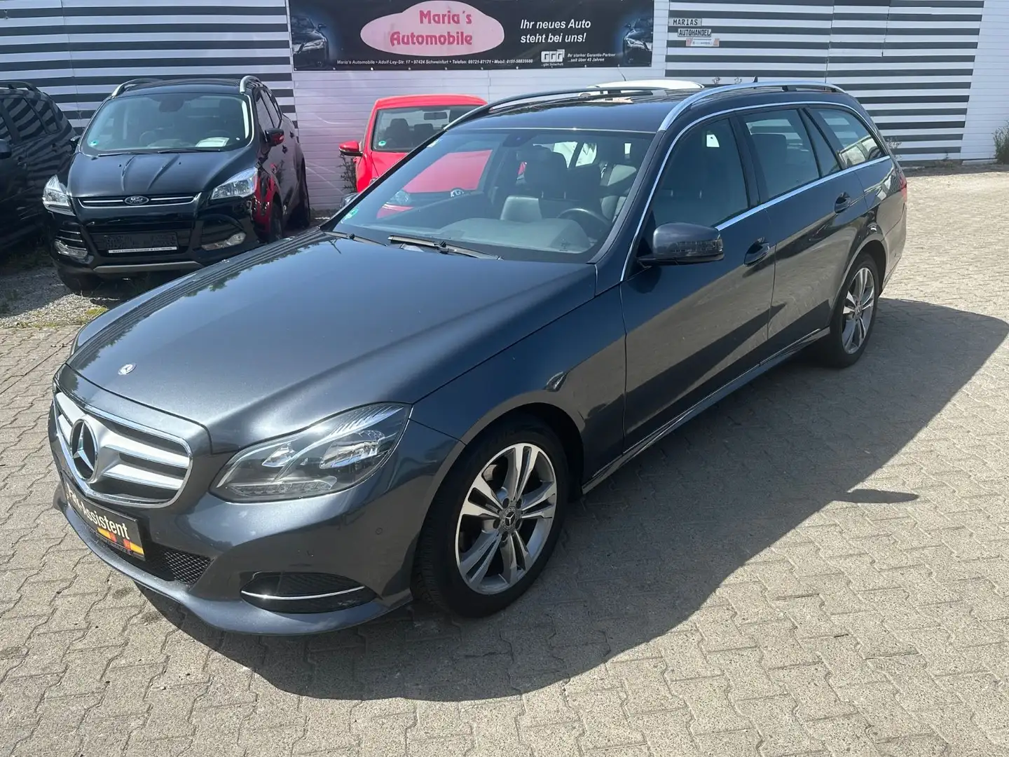 Mercedes-Benz E 220 E220Avantgarde/TüvNeu/Navi/Allwetterreifen/Klima Grau - 1