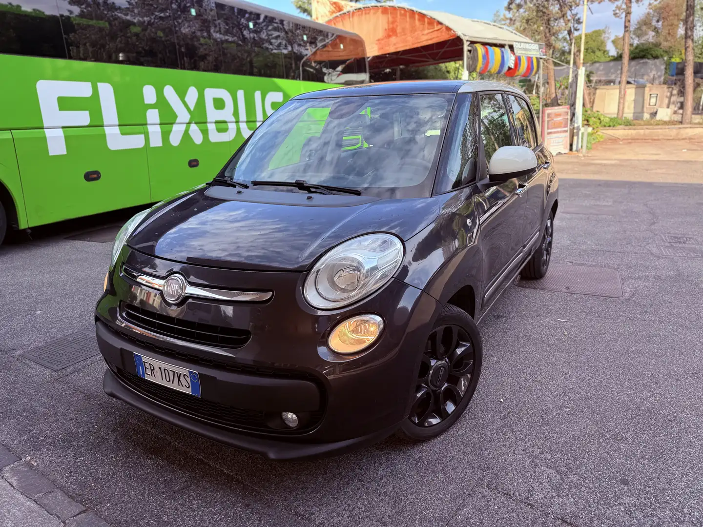 Fiat 500L 1.3 mjt Lounge 85cv tetto garanzia 12 mesi Nero - 1