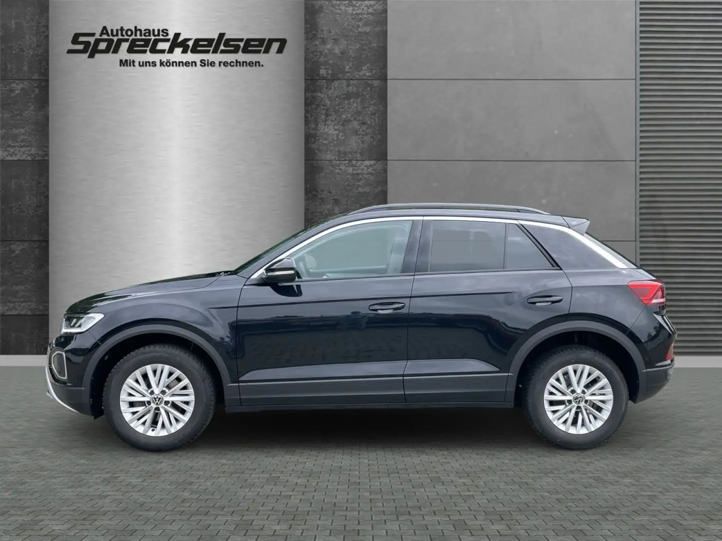 Volkswagen T-Roc 1.0 Life++LED++Navi++Sitzheizung++ Klima Navi Schwarz - 2