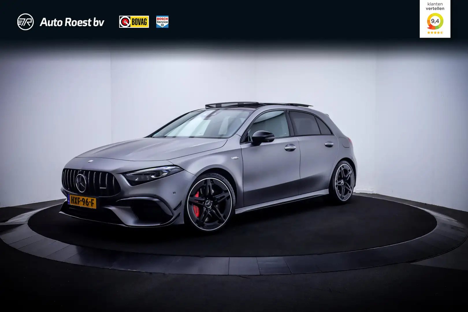 Mercedes-Benz A 45 AMG S 4MATIC+ 124k NIEUWPRIJS | PANO | HEADUP | VOL.LE Gris - 1