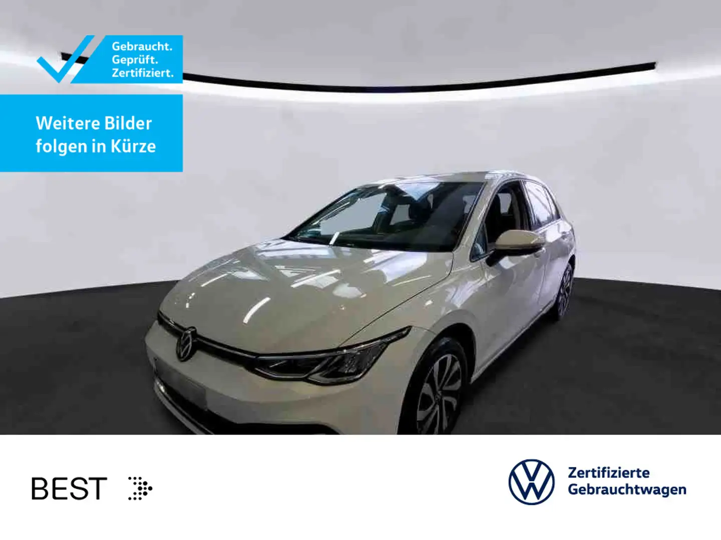 Volkswagen Golf VIII 1.5 eTSI DSG ACTIVE*AHK*LED*ACC*NAVI*L Weiß - 1