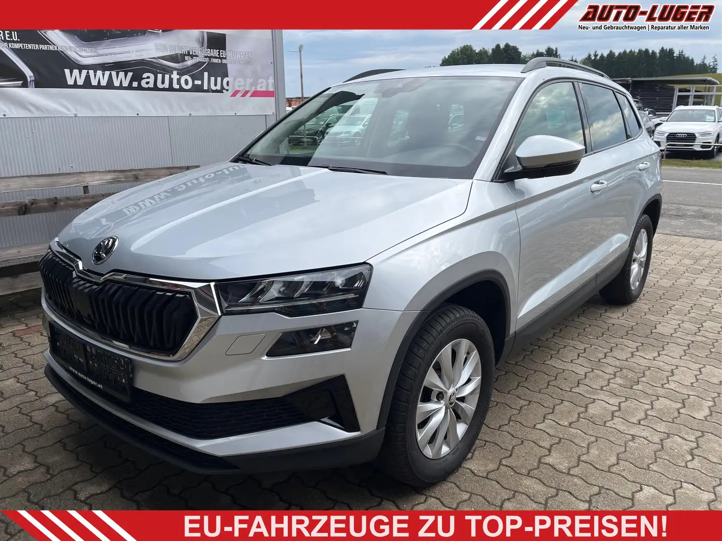 Skoda Karoq Selection 2.0 TDI *LED *Lenkradheizung* 85 kW ... Silber - 1