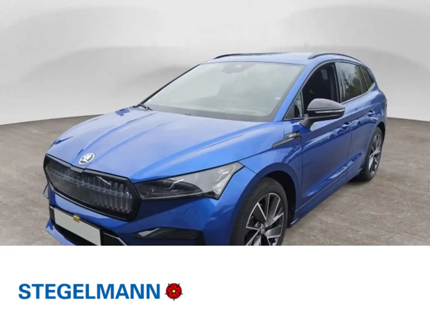 Skoda Enyaq 80X Sportline 195kW/77kWh *AHK*Head-Up*Mat Blau - 1
