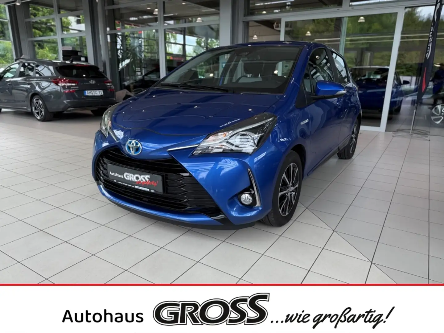 Toyota Yaris Hybrid Team D 1.5 Dual-VVT-i Klimaautom Keyless En Azul - 1