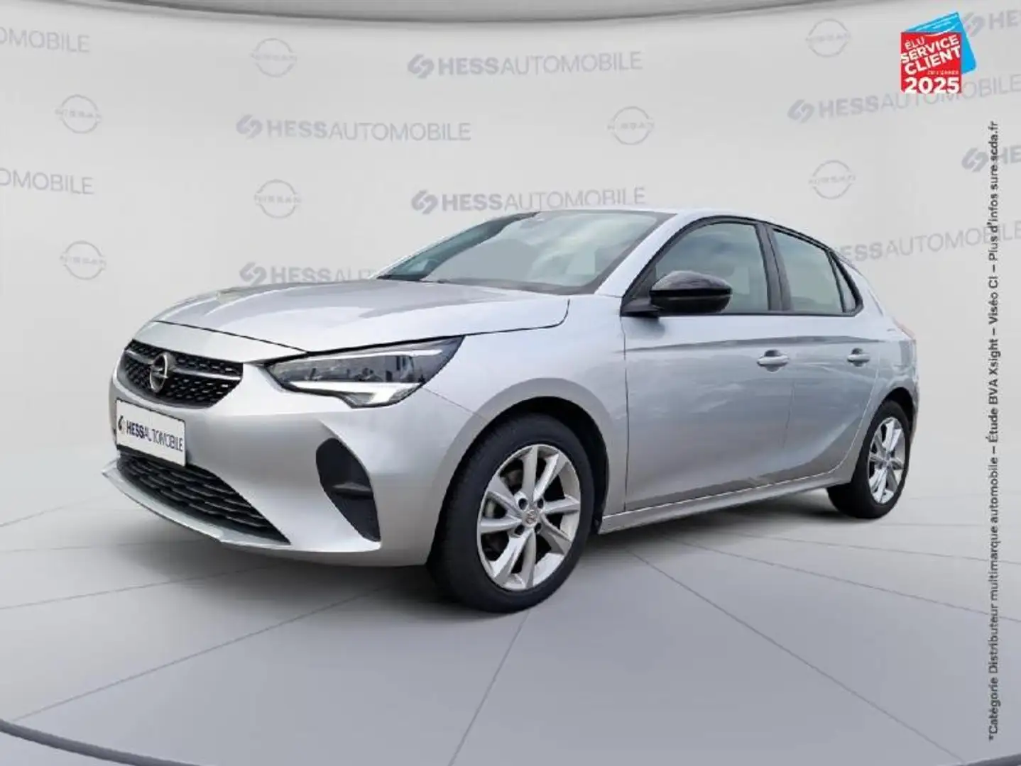 Opel Corsa-e 1.2 75ch Elegance Business Gris - 1