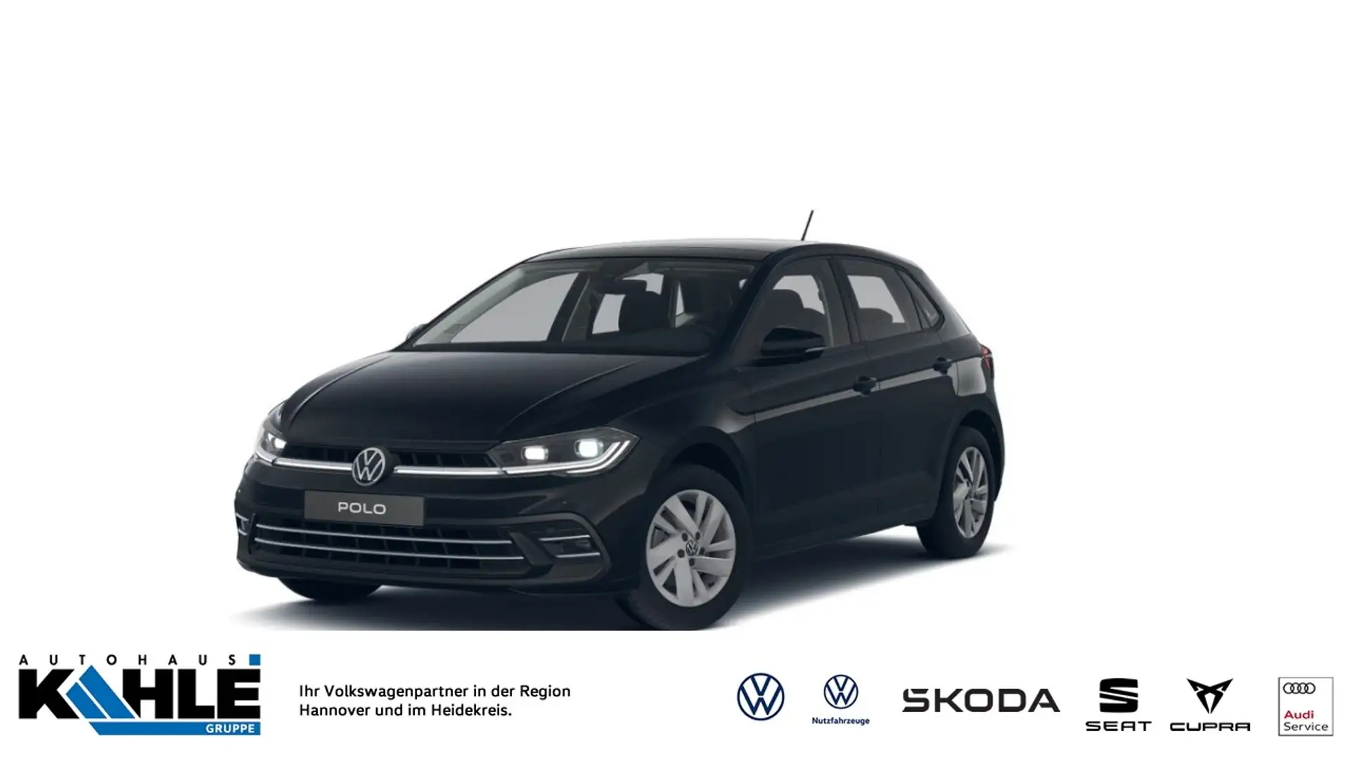 Volkswagen Polo 1.0 TSI DSG Style Navi LED Panorama ACC Klima Schwarz - 1