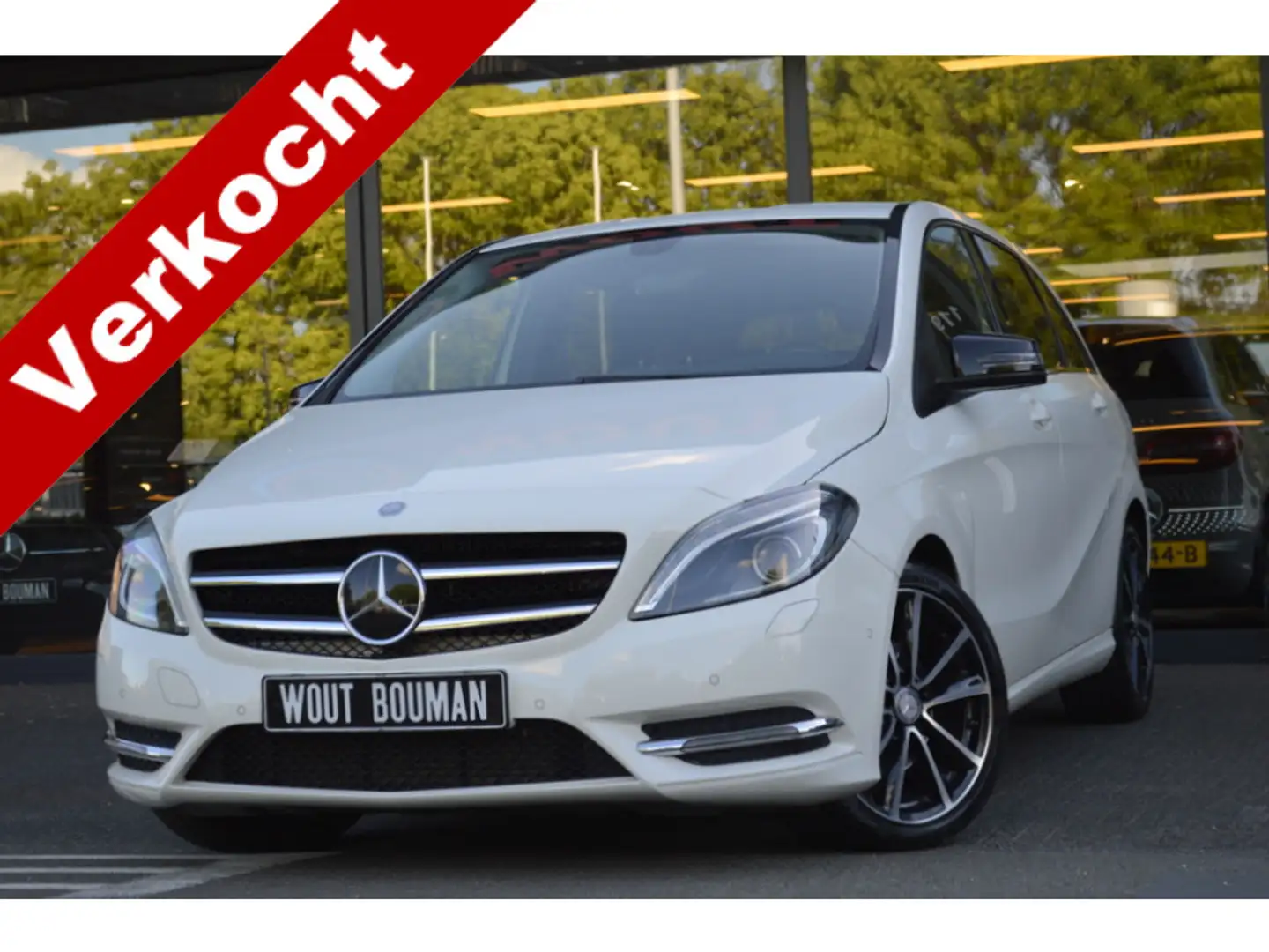 Mercedes-Benz B 200 Ambition Aut. Navi Xenon Airco Night Trekh. Pdc Blanco - 1