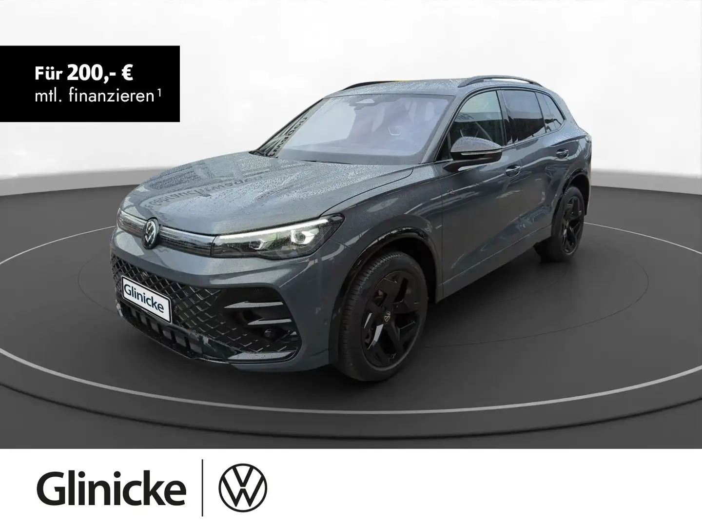 Volkswagen Tiguan 2.0 TDI R-Line 4Motion *BlackStyle* AHK S Grau - 1