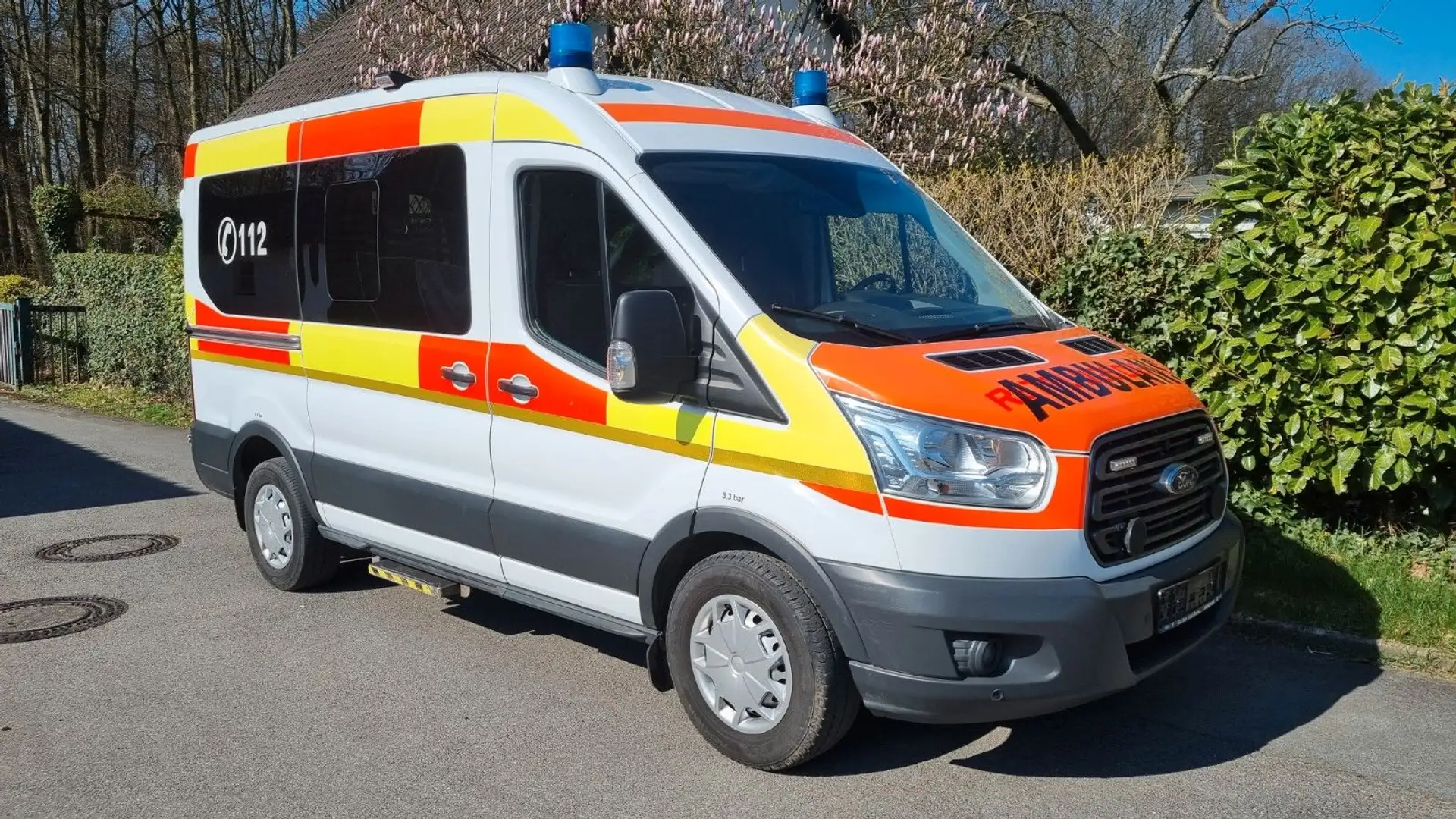 Ford Transit Kombi 330 L2 *Krankenwagen*Ambulans* Blanc - 1