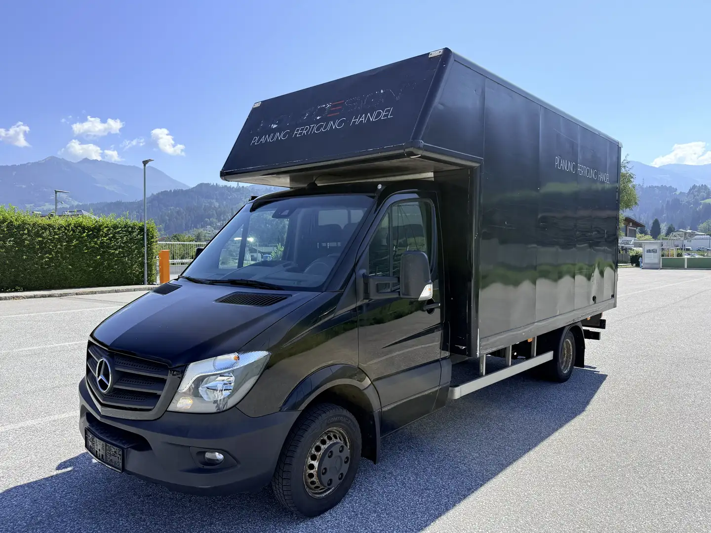 Mercedes-Benz Sprinter Koffer 519  3.0 CDI 190 PS   Pickerl Neu  06/27 Schwarz - 1