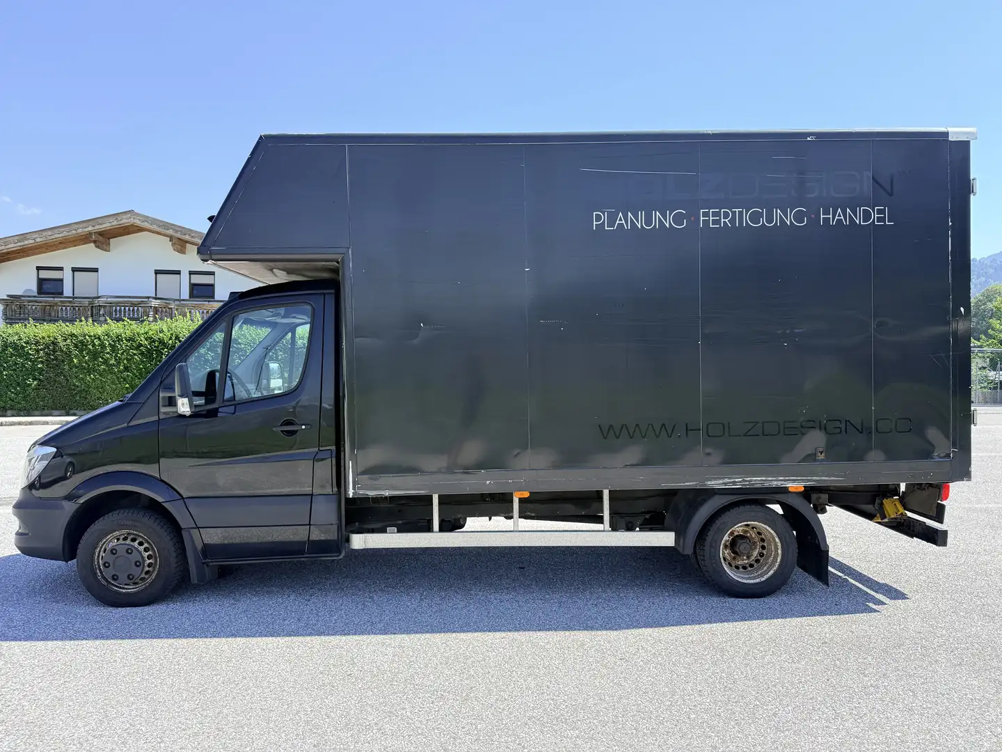 Mercedes-Benz Sprinter Koffer 519  3.0 CDI 190 PS   Pickerl Neu  06/27 Schwarz - 2