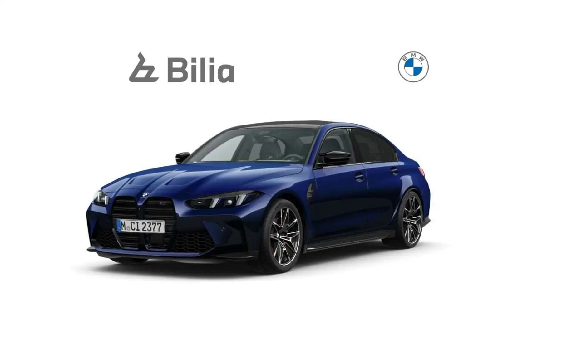 BMW M3 Limousine Bleu - 1