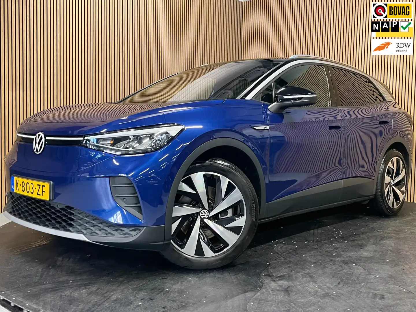 Volkswagen ID.4 Max 77 kWh|TREKHAAK|1/2 LEDER|ACC|CAMERA|CARPLAY|C Bleu - 1