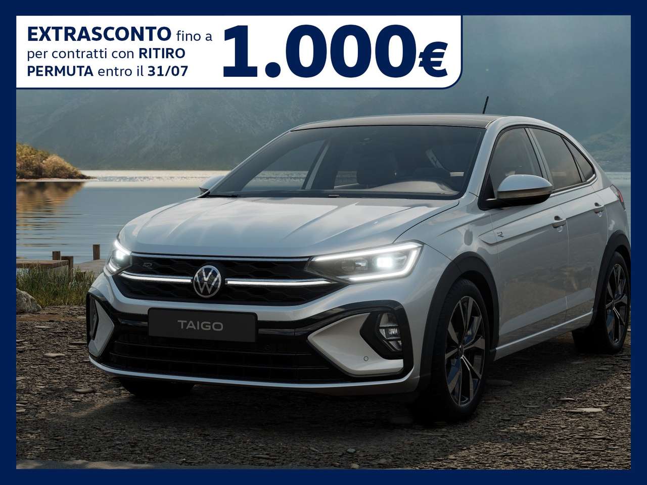 Volkswagen Taigo 1.0 tsi 115cv r-line plus (4 ANNI GAR)