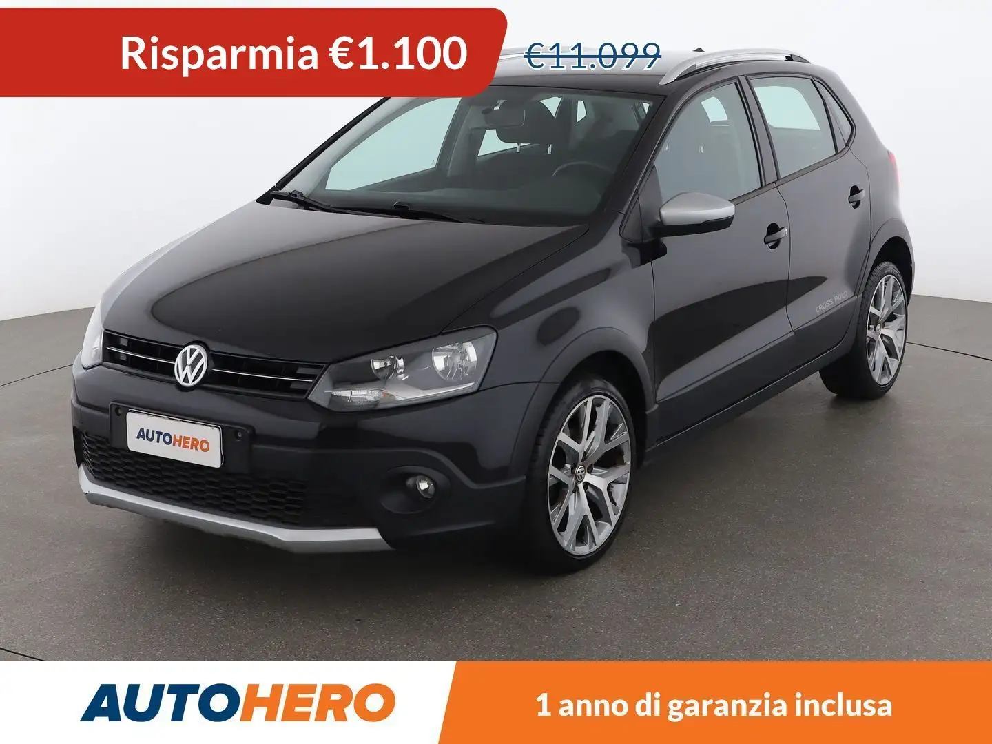 Volkswagen Polo 1.4 TDI CrossPolo DSG Nero - 1