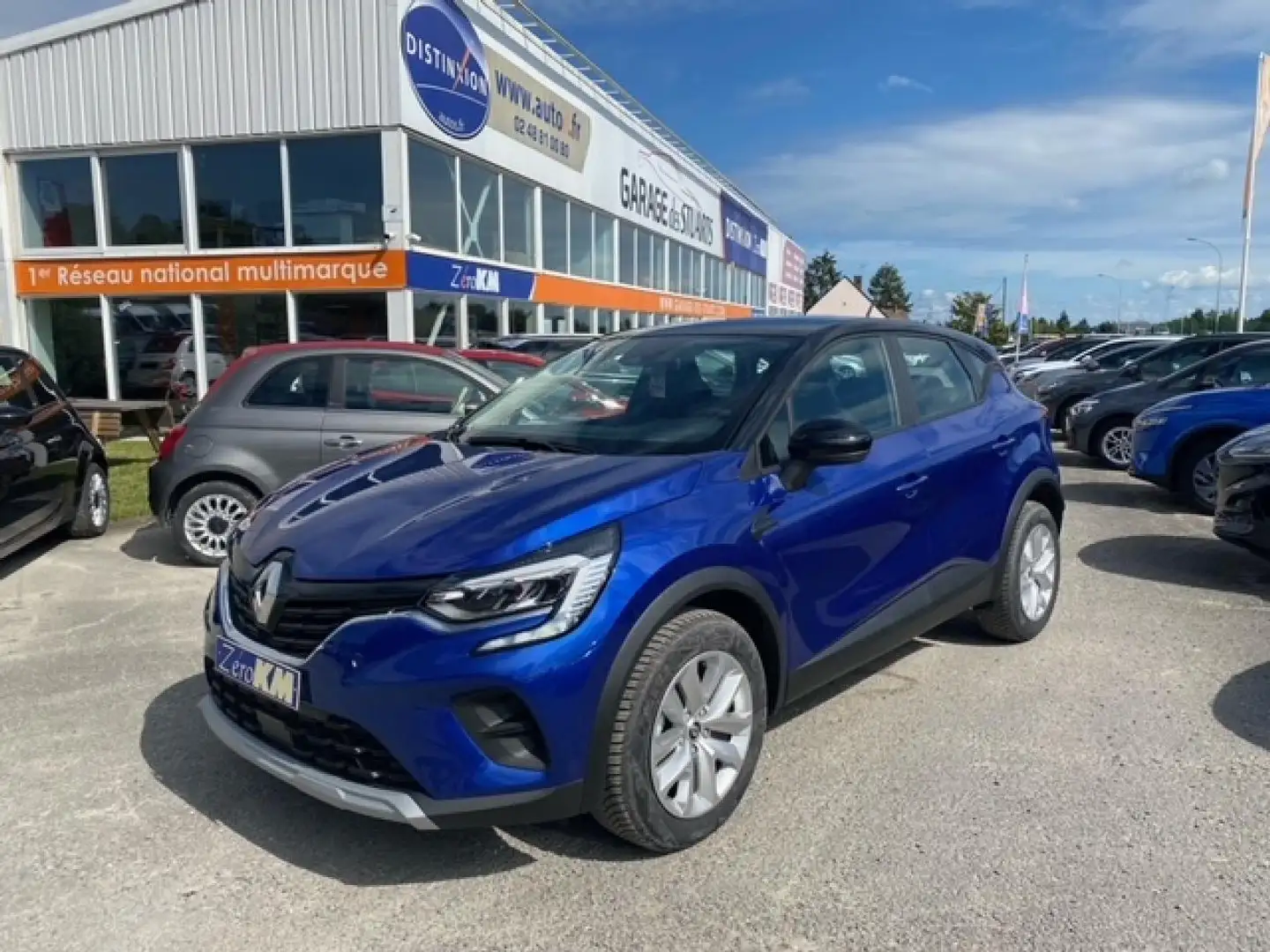 Renault Captur Evolution Mild Hybrid 140 EDC Bleu - 1