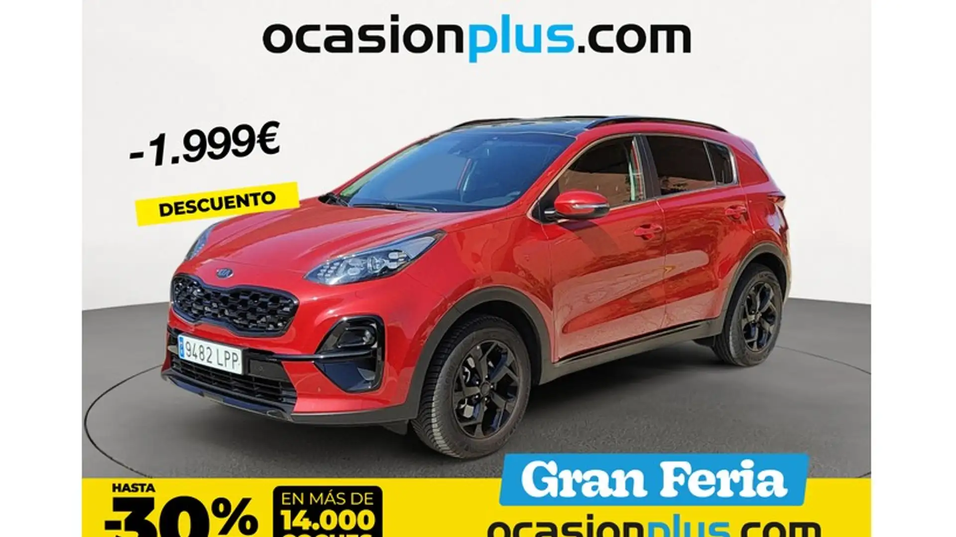 Kia Sportage 1.6 GDi Black Edition 4x2 132 Rojo - 1