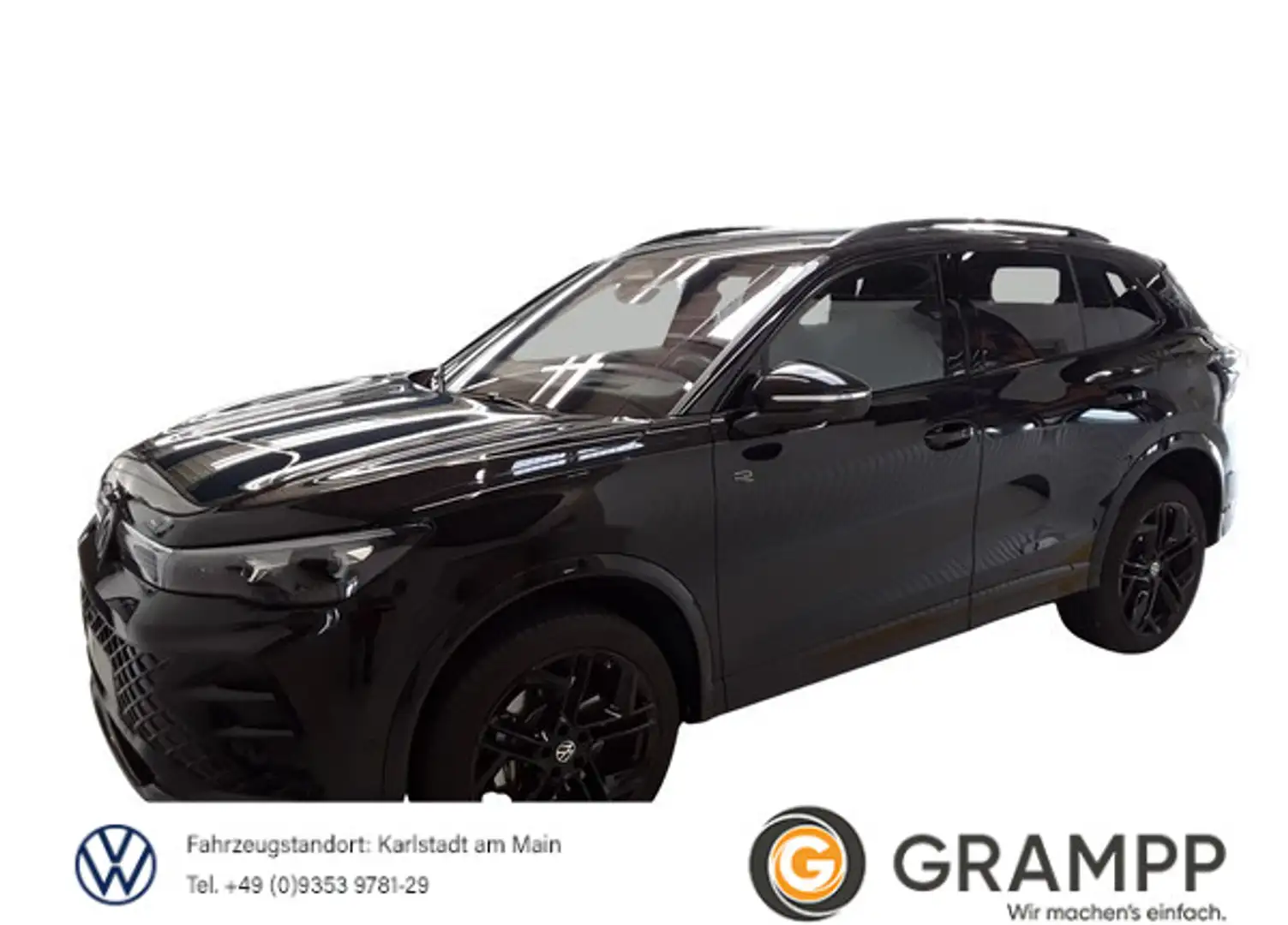 Volkswagen Tiguan R-Line 2.0TDI DSG 4M +AHK+360°+BLACK STYL Zwart - 1