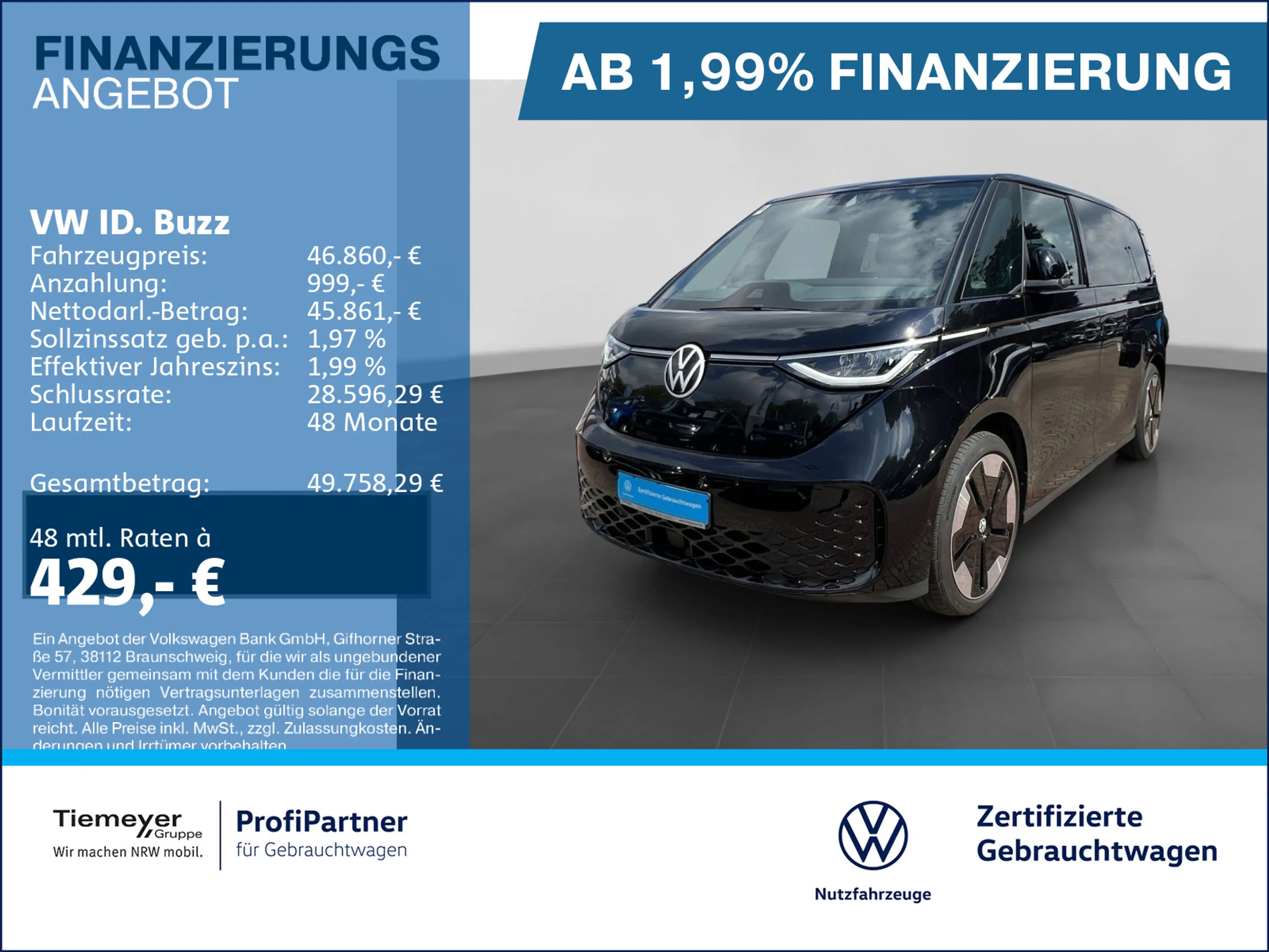 Volkswagen ID. Buzz ID.Buzz GOAL LM21 ACC eKLAPPE KAMERA NAVIPRO