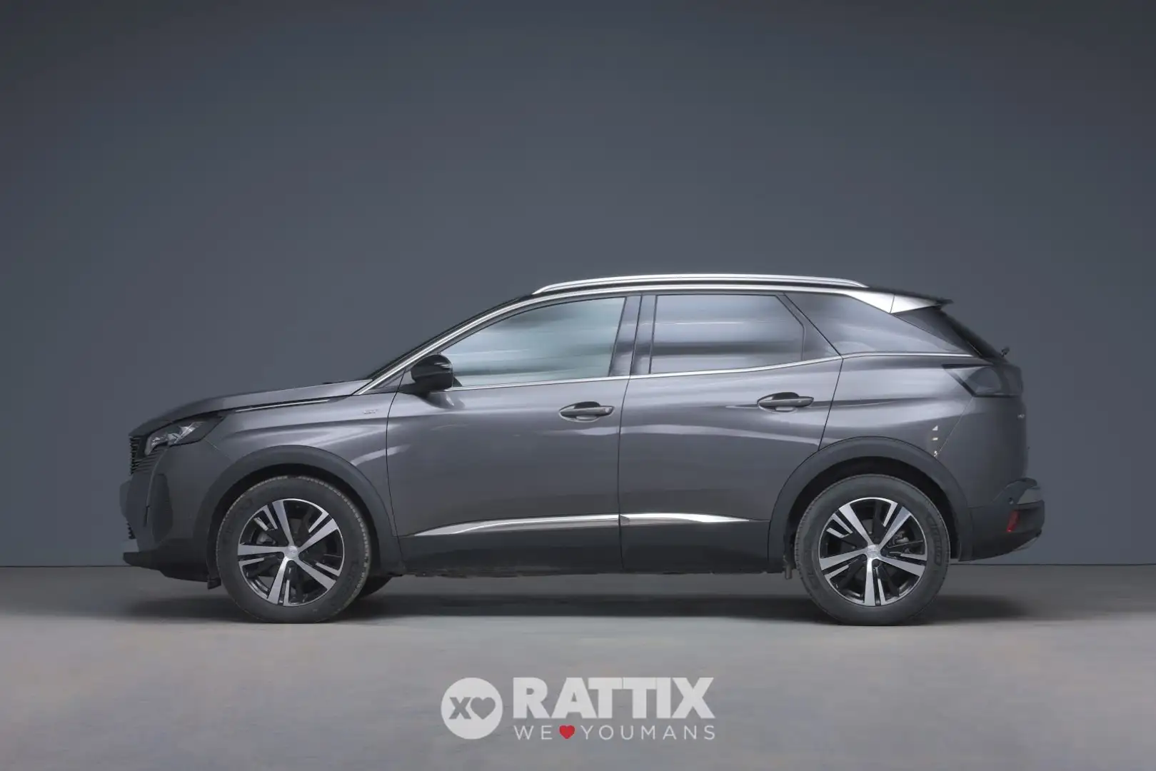 Peugeot 3008 1.2 Hybrid 48V 136CV GT e-DCS6 Grijs - 2