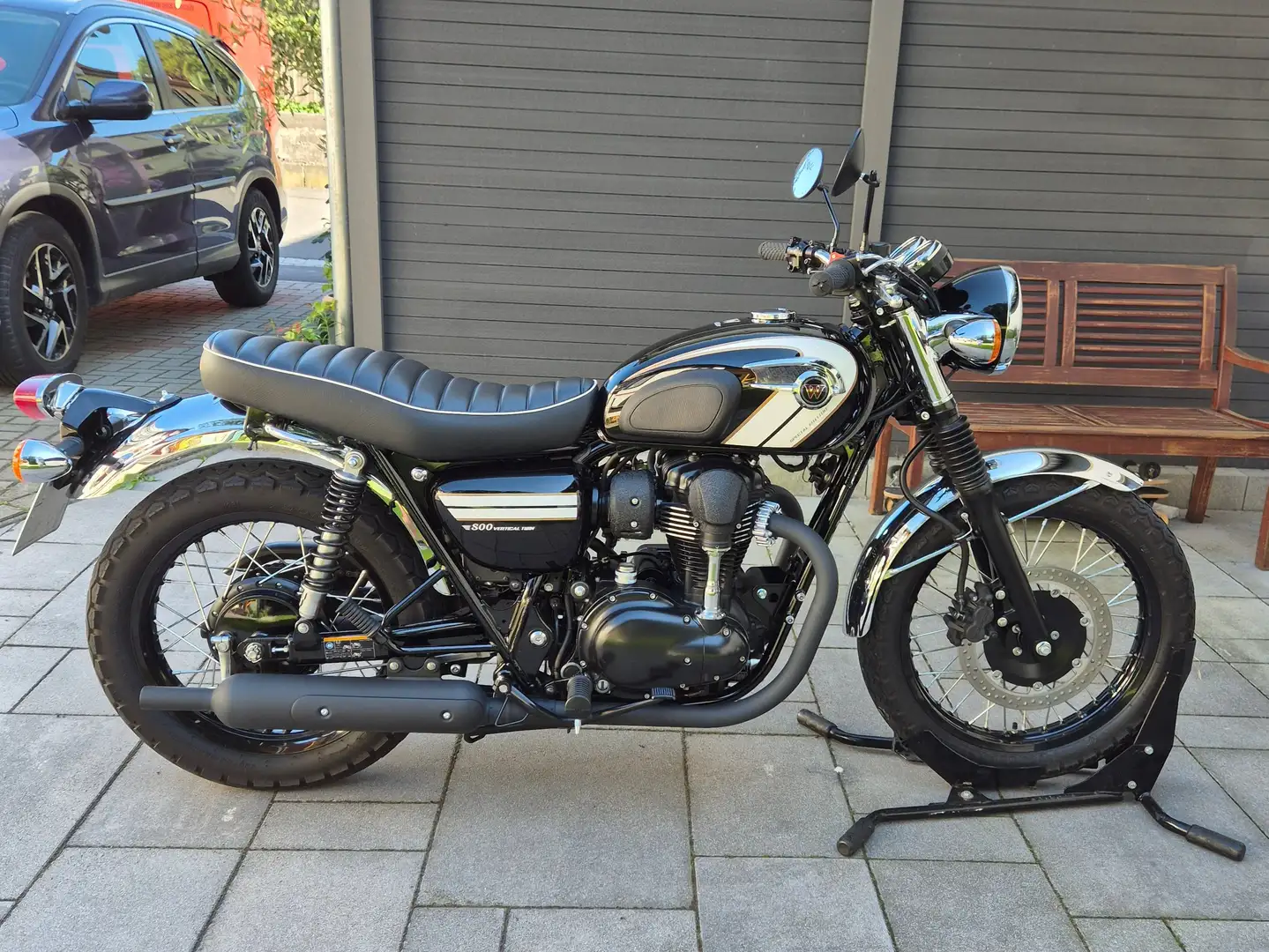 Kawasaki W 800 Special Edition Noir - 2