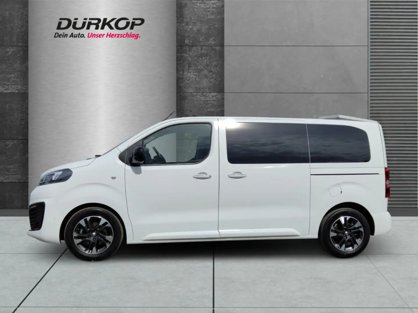 Opel Zafira Life Tourer M 2.0 6-Sitzer Standheizung HUD Navi Leder Weiß - 2