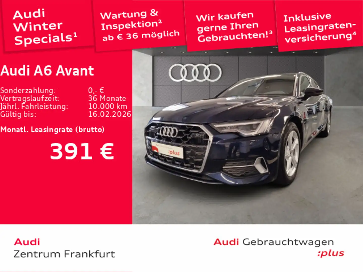Audi A6 45 TFSI quattro advanced S tronic Matri Bleu - 1
