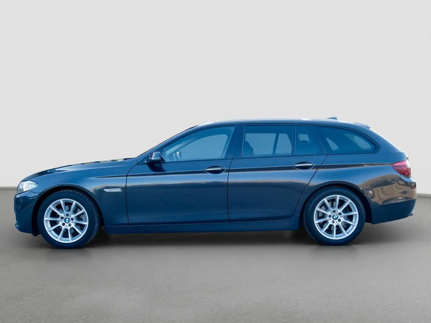 BMW 520 d Touring xDrive+Head Up+S-Heft+VollDigBild. Gris - 2