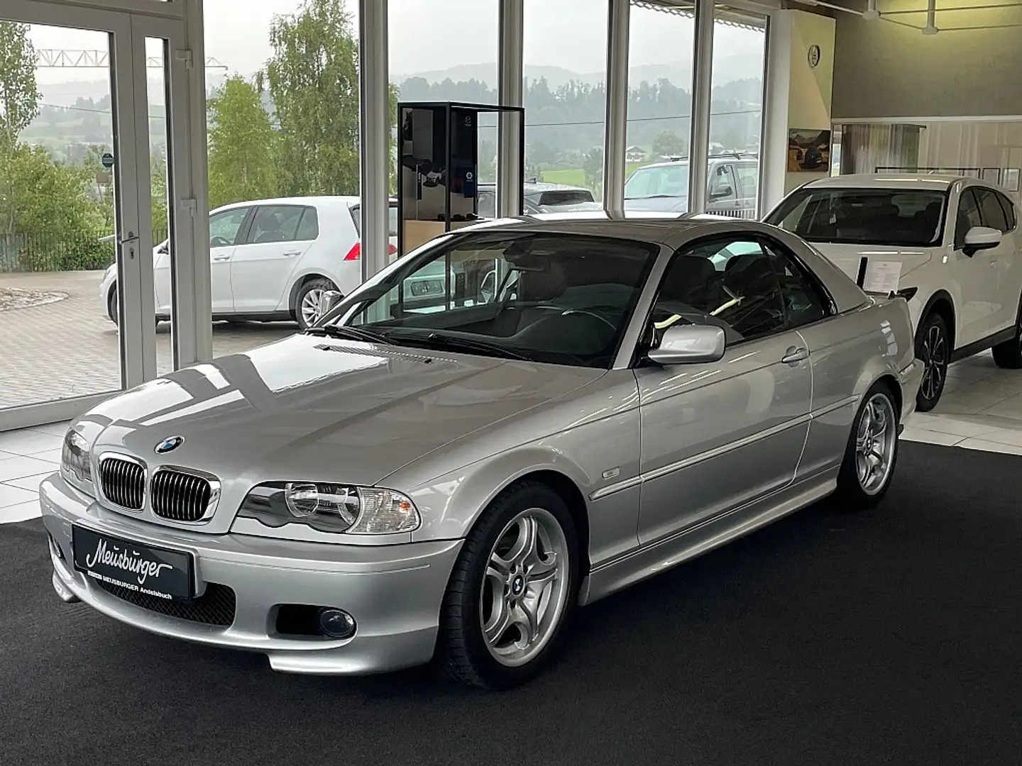 BMW 320 Ci Cabrio Argent - 1