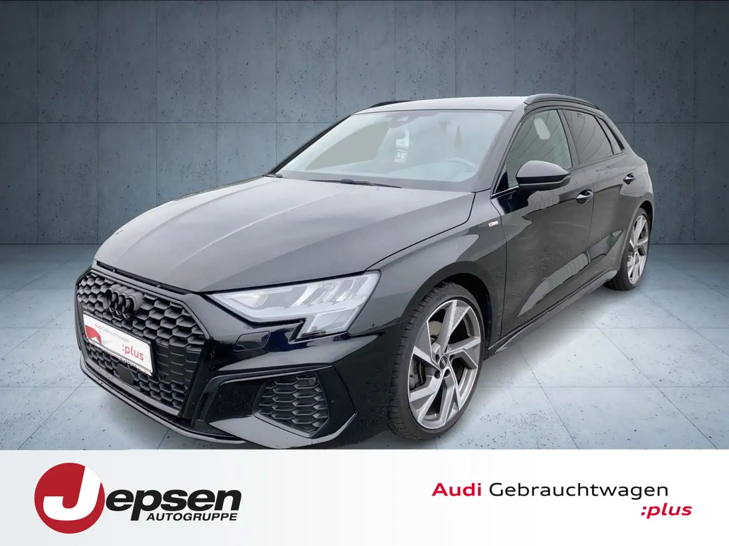 Audi A3 Sportback S line 35 TFSI 110(150)  S tronic Schwarz - 1