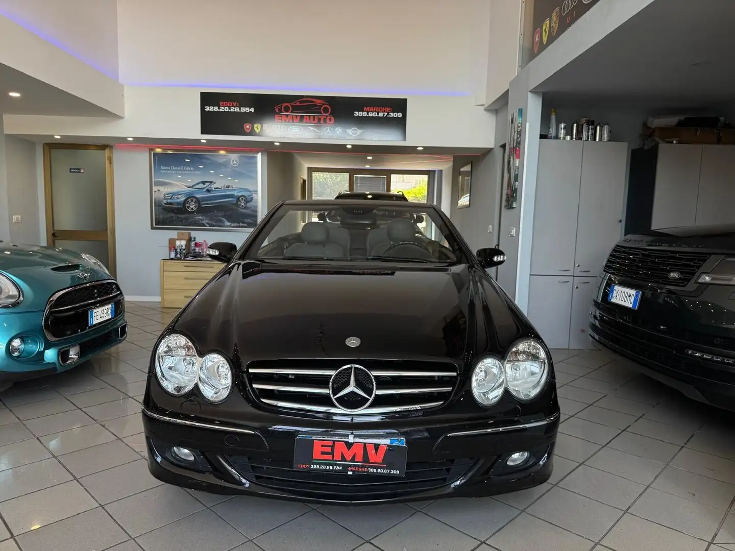 Mercedes-Benz CLK 200 KOMPRESSOR TPS CAT CABRIO Nero - 2