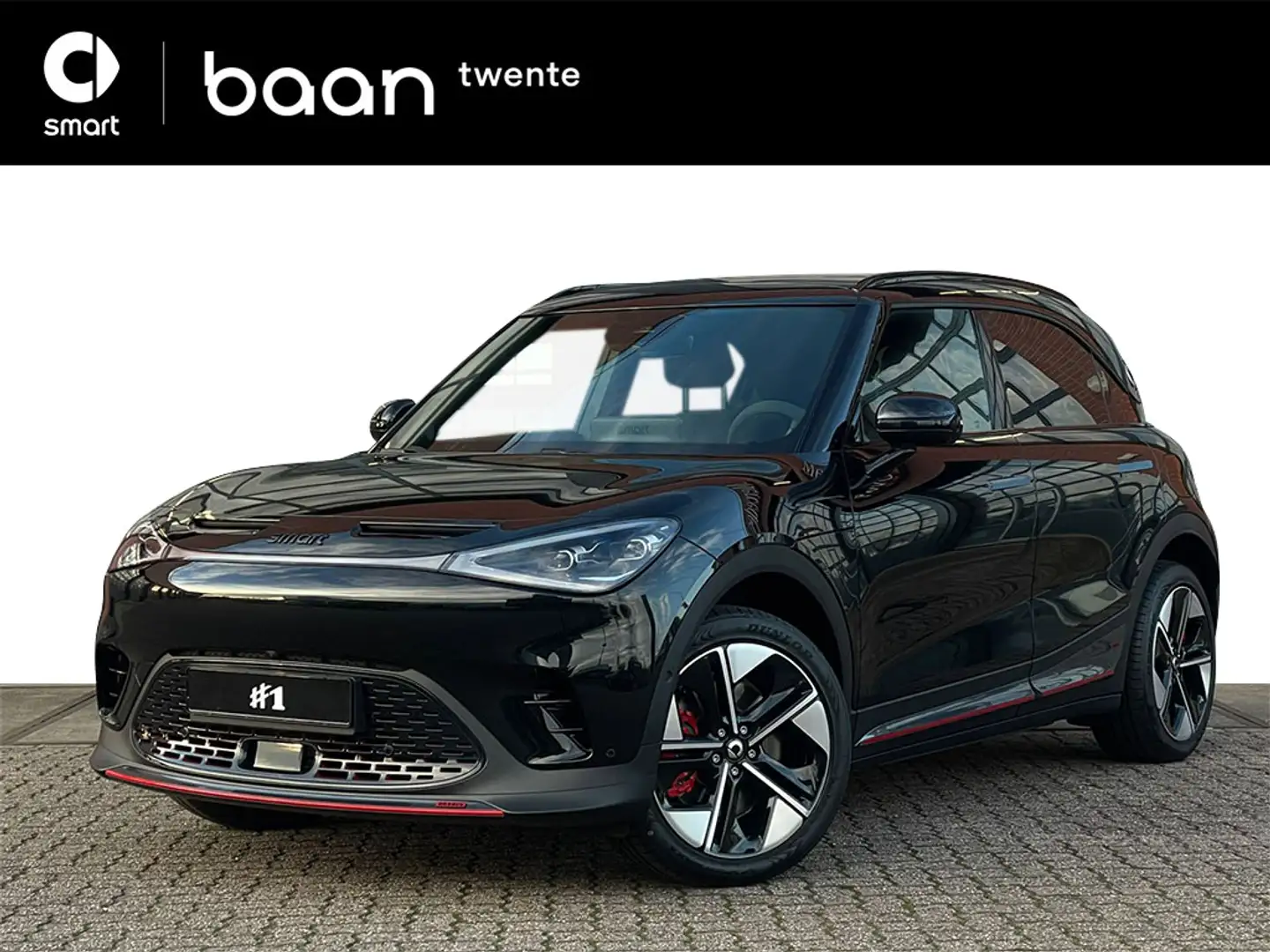 smart #1 BRABUS 66 kWh | Schwarz - 1
