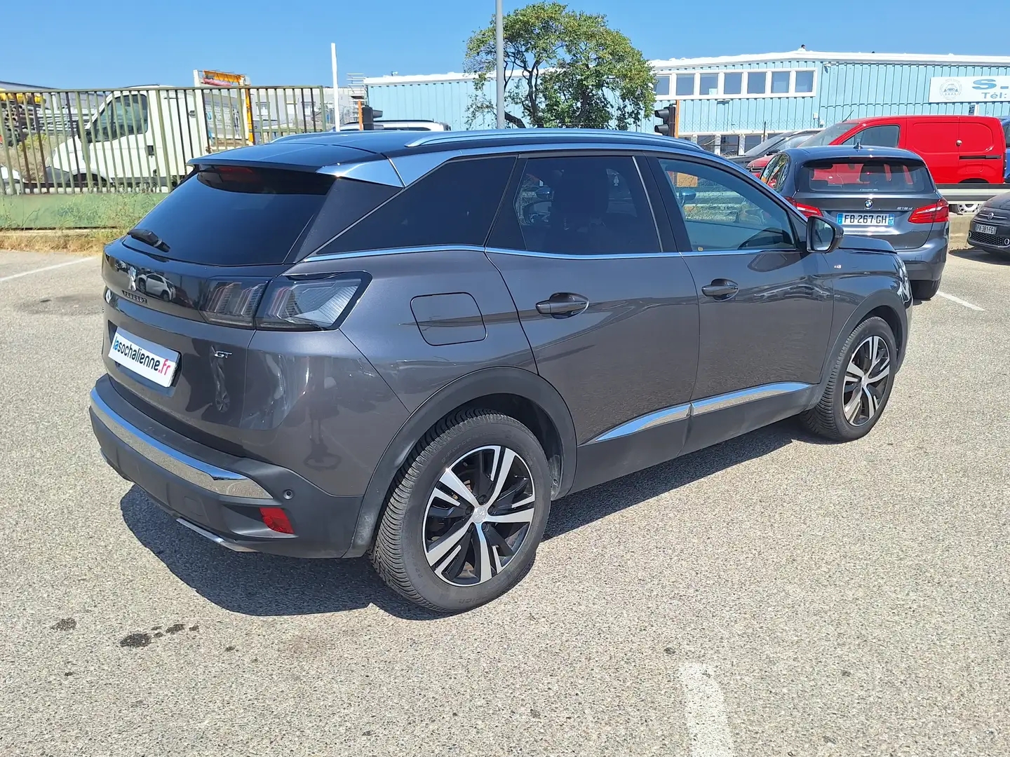 Peugeot 3008 BlueHDi 130ch S\u0026amp;S EAT8 GT Gris - 1