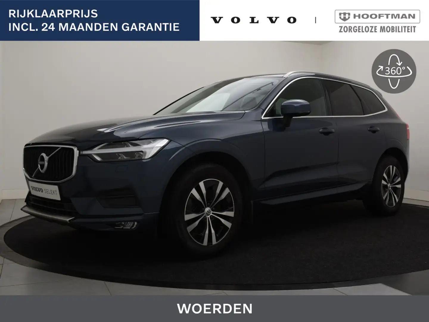 Volvo XC60 B5 AUT(8) MOMENTUM HARMAN KARDON ACC BLIS LEDER CA Bleu - 1