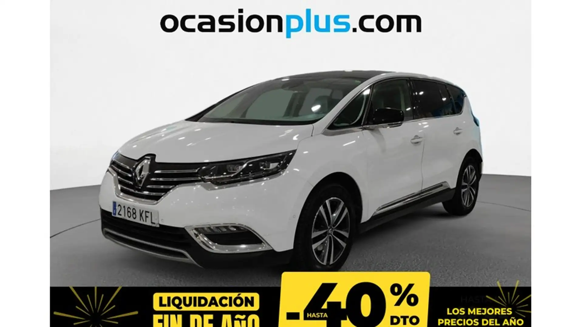 Renault Espace 1.6dCi TT Energy Zen EDC 118kW Blanc - 1