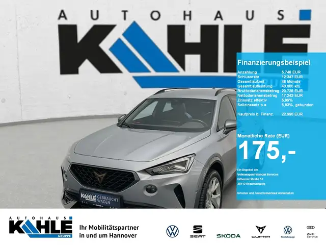 CUPRA Formentor 1.5 TSI DSG CarPlay ACC LED Navi