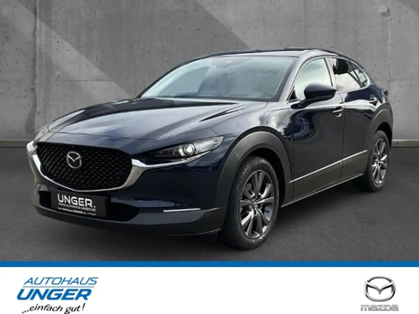 Mazda CX-30 2.0 AT AWD Selection Leder Bose Matrix 360 Blau - 1