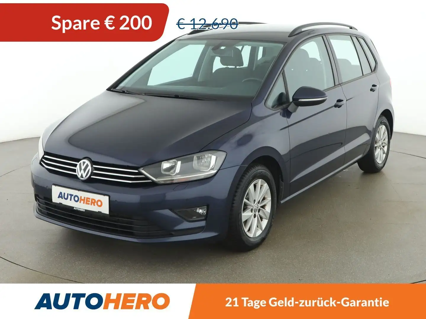 Volkswagen Golf Sportsvan 1.6 TDI Comfortline BlueMotion Tech *TEMPO*PDC*AHK Blau - 1