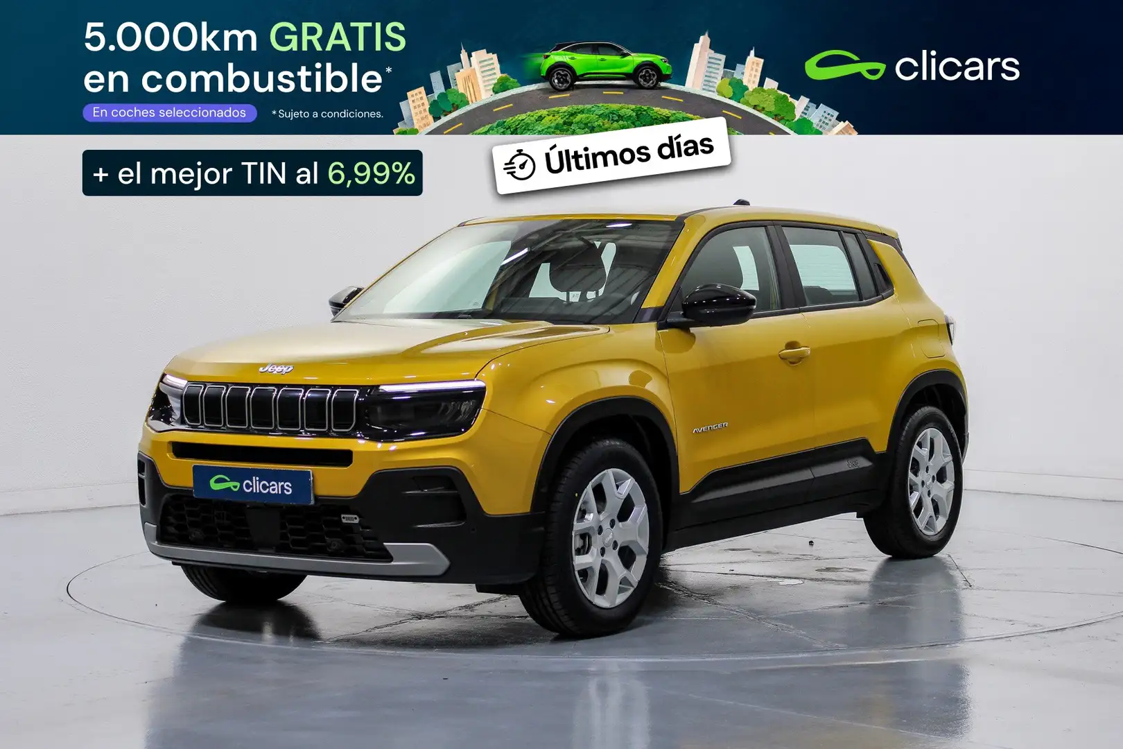 Jeep Avenger 1.2 Altitude 74KW Amarillo - 1