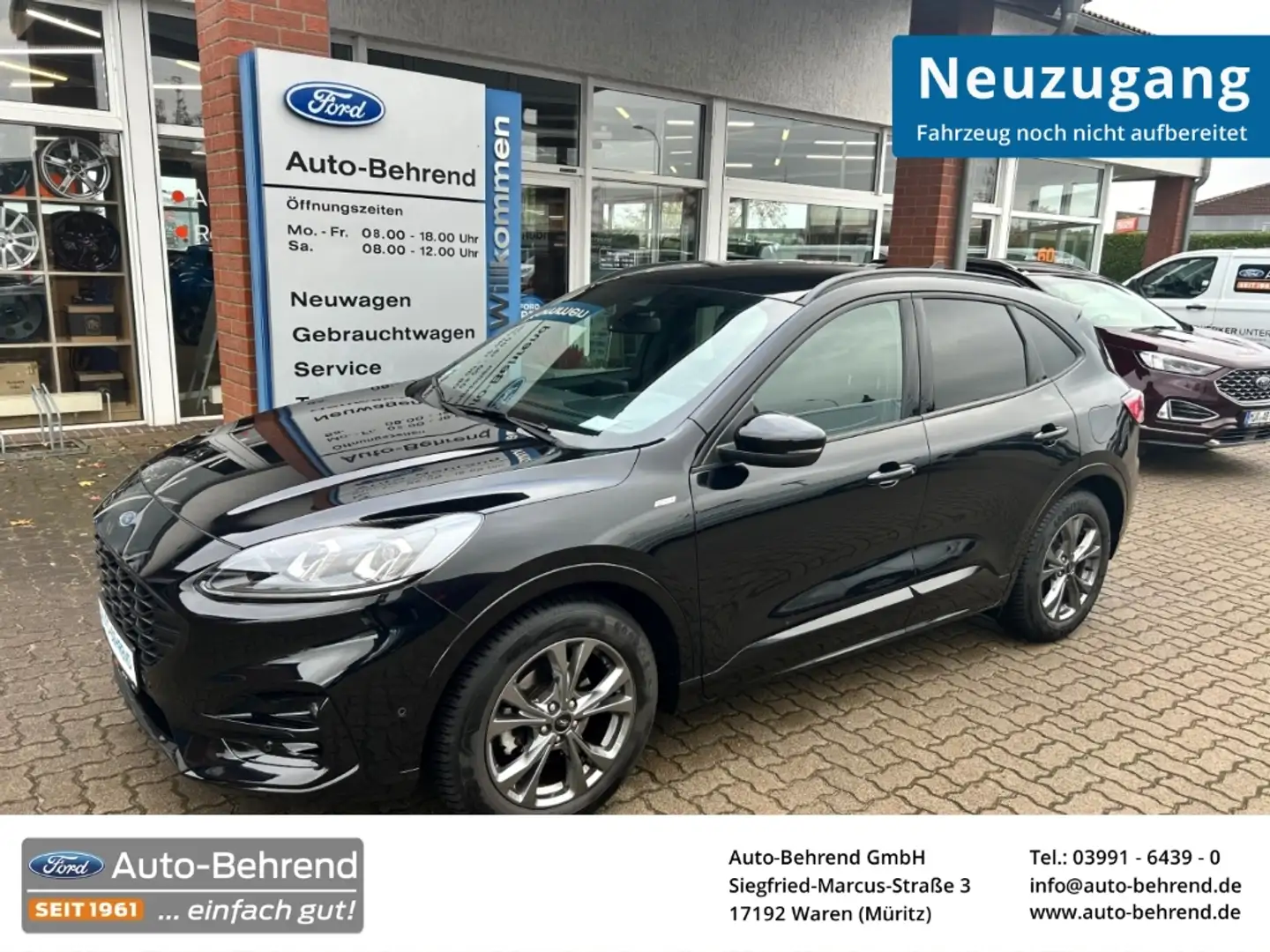 Ford Kuga ST-Line X AHK Elektr. Heckklappe Head-Up Display Schwarz - 1