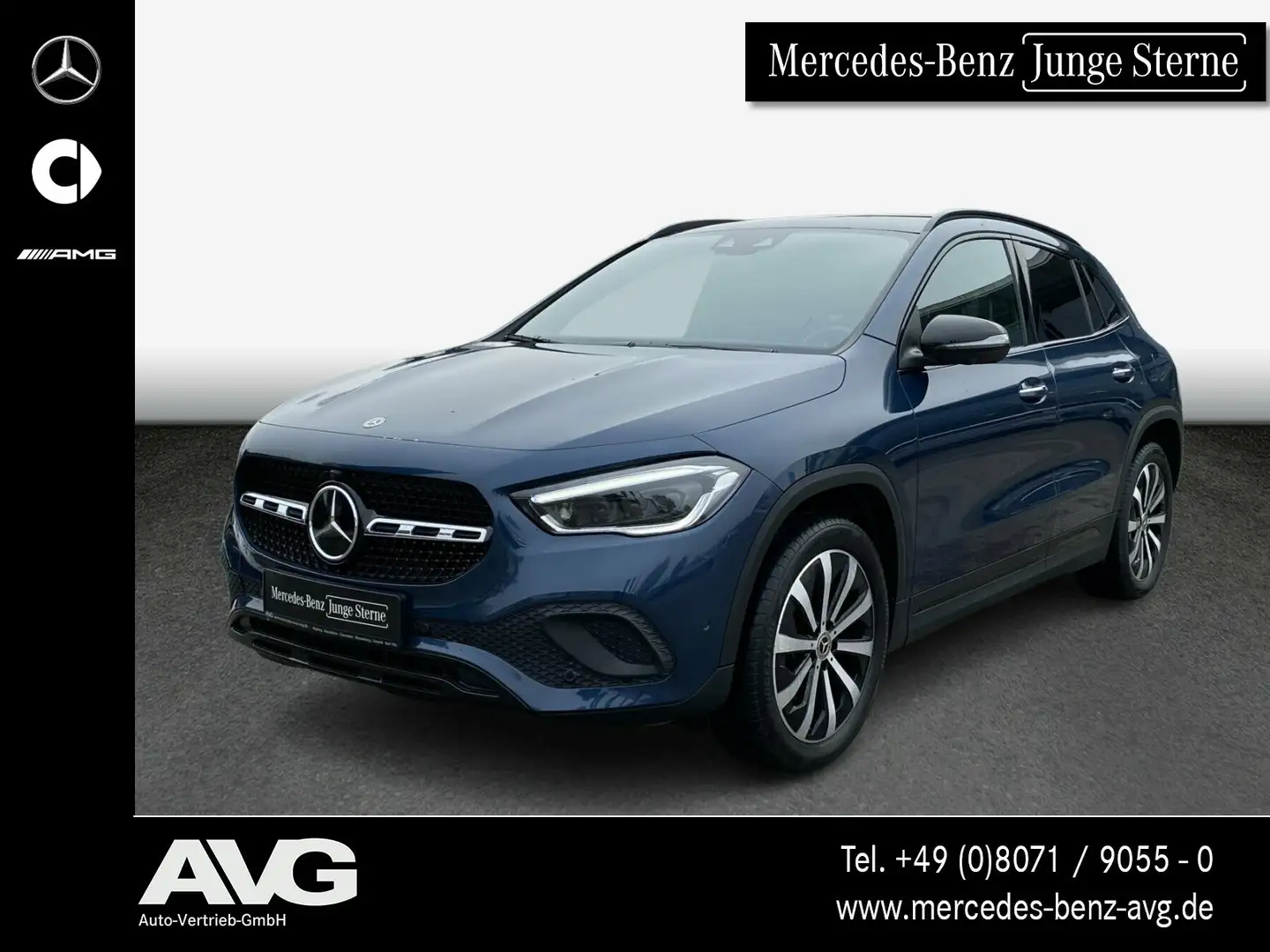 Mercedes-Benz GLA 250 GLA 250 e Progressive PANO Distronic 360° Multib Blau - 1