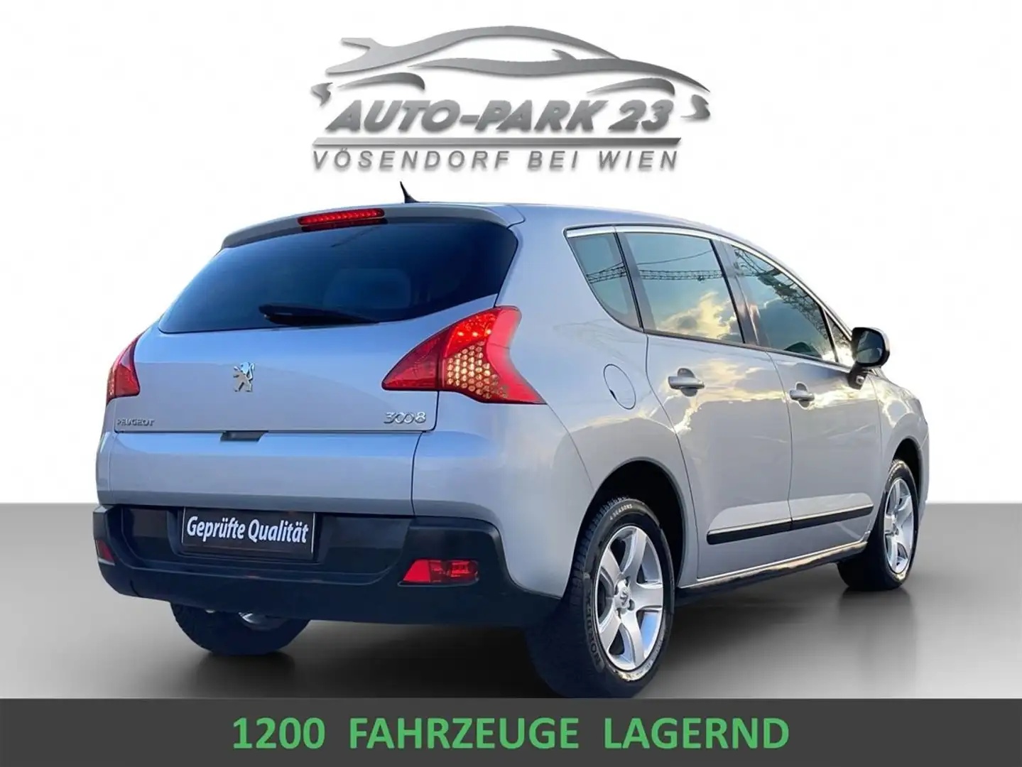 Peugeot 3008 1,6 HDi*12.M-GARANTIE*PICKERL8/2026*MOD2013 Silber - 2