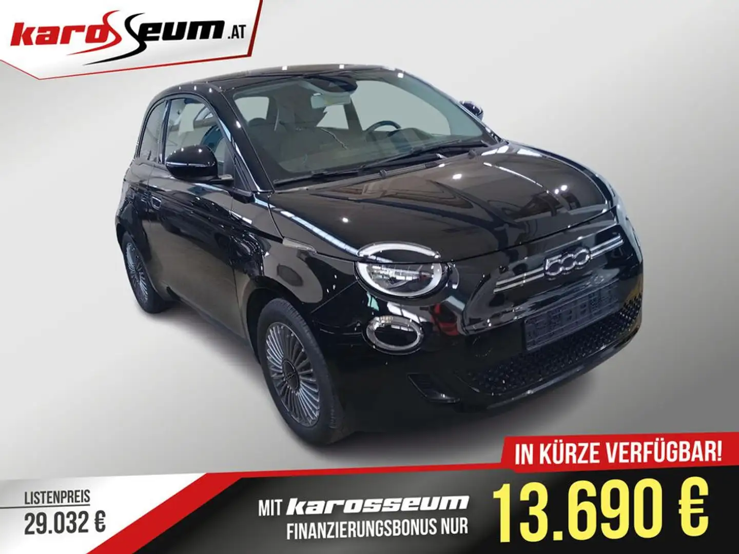 Fiat 500e | TOP GEPFLEGT | 23,8kWh | Virtual Cockpit Schwarz - 1