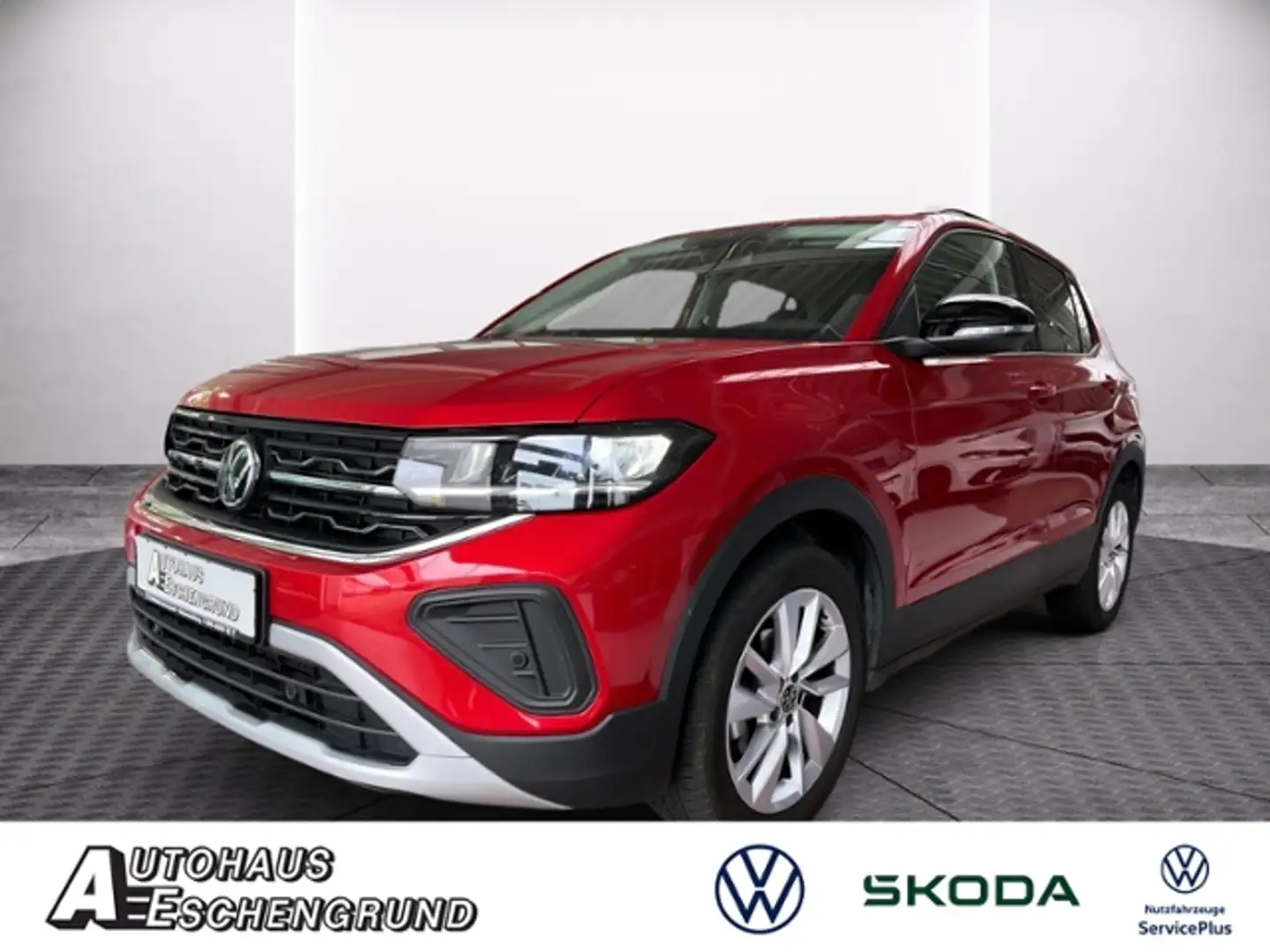 Volkswagen T-Cross 1.0 TSI DSG GOAL GJR NAVI TRAVEL-ASSIST KAMERA Rot - 1