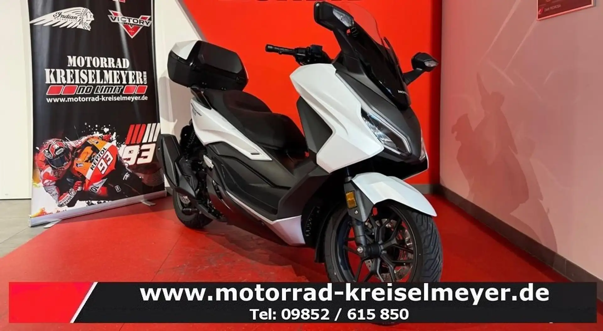 Honda Forza 350 Top gepflegter Zustand aus 1. Hand Білий - 1