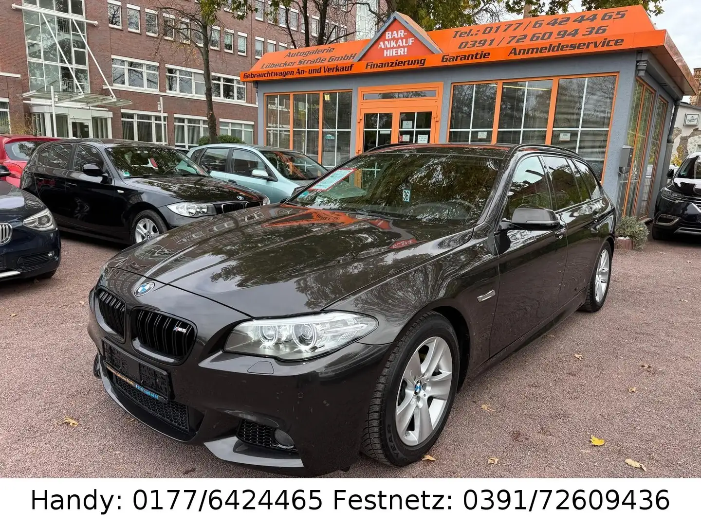BMW 520 d Touring M-PAKET/XENON/LEDER/NAVI-PROF/PDC/ Marrón - 1