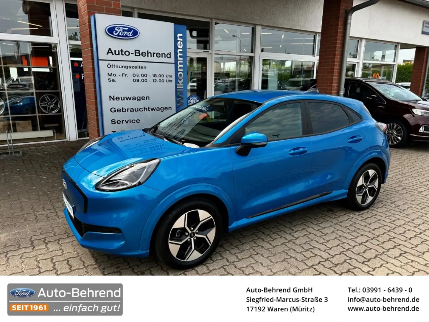 Ford Puma Gen-E Winterpaket Navigation Kamera Albastru - 1