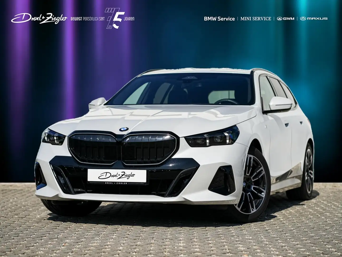BMW 520 d xDrive Touring M Sport PRO AHK ACC LiCoProf Wit - 1